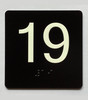19 Sign with Raised Letters Ada Sign