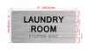 Laundry Room Hpd Sign