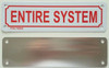 ENTIRE SYSTEM   Fire Dept Sign