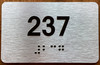 Apartment number 237 Sign