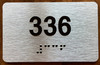 Apartment number 336 Sign