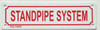 STANDPIPE SYSTEM   BUILDING SIGNAGE