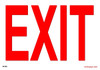 EXIT   BUILDING SIGN