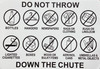 do-not-throw-down-the-chute-7-x-10-white-aluminum-sign.jpg