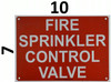 FIRE SPRINKLER CONTROL VALVE