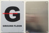 BUILDING SIGNAGE FLOOR NUMBER  -GROUND FLOOR