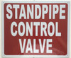 SIGNAGE STANDPIPE CONTROL VALVE