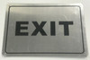 EXIT  Fire Dept Sign