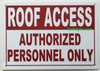 hpd roof access sign