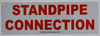 STANDPIPE CONNECTION  BUILDING SIGNAGE