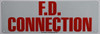 BUILDING SIGNAGE FD CONNECTION