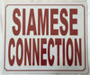 SIGNAGE SIAMESE CONNECTION