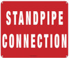 STANDPIPE CONNECTION Sign