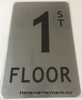 FLOOR NUMBER  - 1ST FLOOR  BUILDING SIGNAGE