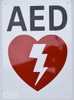 Compliance sign AED - AUTOMATED EXTERNAL DEFIBRILLATOR