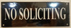 SIGNAGE NO SOLICITING BACKGROUND