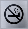 SIGNAGE NO SMOKING SYMBOL  -The pennello d'argento line