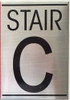 STAIR C SIGN