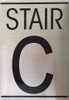 STAIR C Dob SIGN