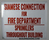 Fire Dept Sign