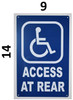 ADA Access at Rear  -The Pour Tous Blue LINE