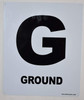 Ground Floor Signage-Grand Canyon Line