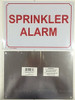 SIGN SPRINKLER ALARM