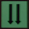 PHOTOLUMINESCENT DOOR IDENTIFICATION NUMBER One Arrow Up One UP Signage/ GLOW IN THE DARK "DOOR NUMBER" Signage