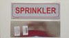 SIGN SPRINKLER