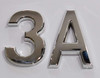 Apartment Number Sign 3A