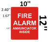 FIRE Alarm Annunciator Inside