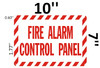 FIRE Alarm Control Panel Signage