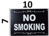 NO Smoking Signage