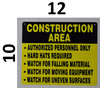 Construction Area Signage
