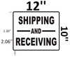 Shipping and Receiving Signage