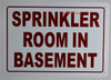 Sprinkler Room in Basement