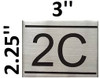 APARTMENT NUMBER  -2C