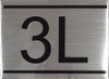 APARTMENT NUMBER SIGN 