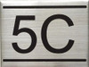 APARTMENT Number Sign  -5C
