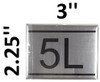 APARTMENT NUMBER Signage