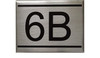 APARTMENT NUMBER Signage