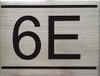 APARTMENT Number Sign  -6E