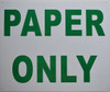 PAPER ONLY - WHITE BACKGROUND  Building  sign