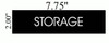 SIGNAGE STORAGE  - BLACK