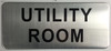 UTILITY ROOM SIGNAGE-The Mont argent line