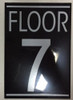 FLOOR 7  BUILDING SIGN