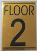FLOOR 2 Sign