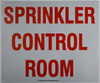 SPRINKLER CONTROL ROOM Dob SIGN