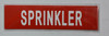 Pipe Marking- Sprinkler (Sticker )