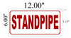 Standpipe Signage